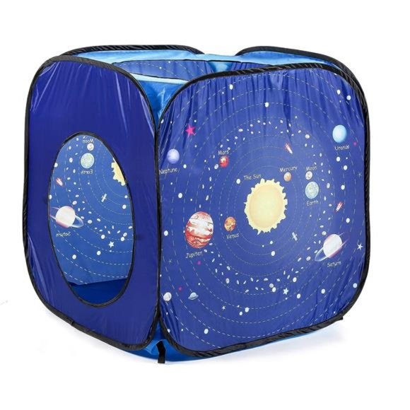 3pc Space Astronaut Pop Up Play Tents with Tunnels for Kids, Boys, Girls, Babies - Picture 3 of 7